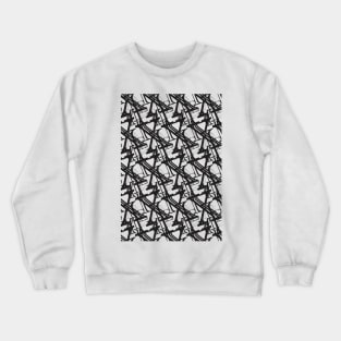 Dyslexia pattern Crewneck Sweatshirt